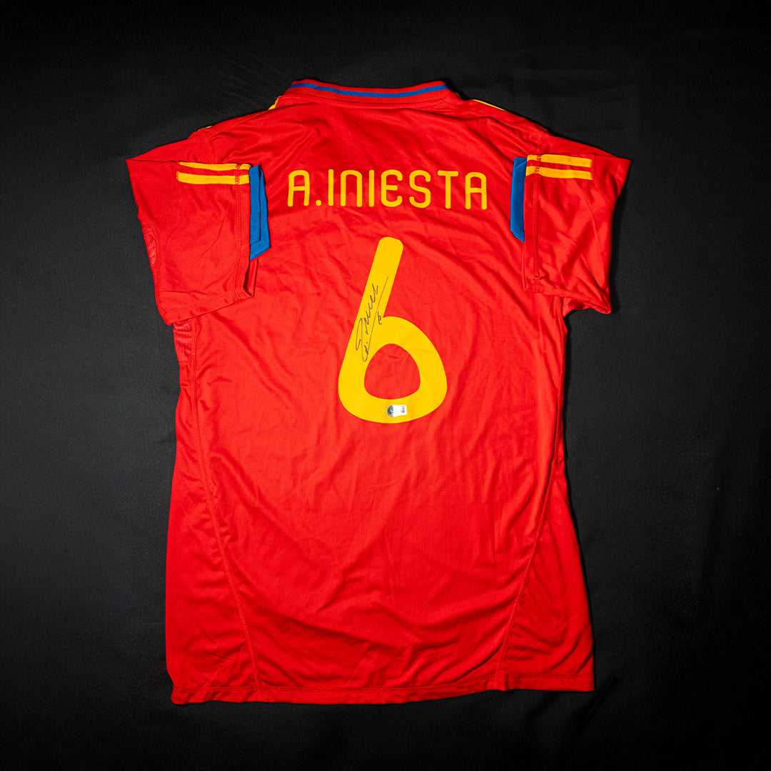 Jersey Firmado Andres Iniesta - España 2010